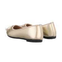 Damen Ballerinas - gold