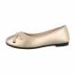 Damen Ballerinas - gold Gr. 37