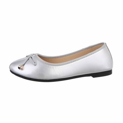 Damen Ballerinas - silver