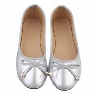 Damen Ballerinas - silver