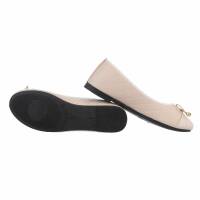 Damen Ballerinas - beige