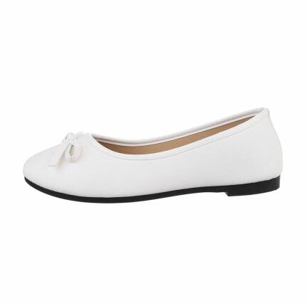 Damen Ballerinas - white Gr. 37