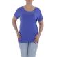 Damen T-Shirt von Metrofive Gr. S/M - violet