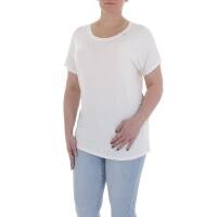 Damen T-Shirt von Metrofive - white