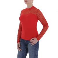 Damen Bluse von Metrofive - red