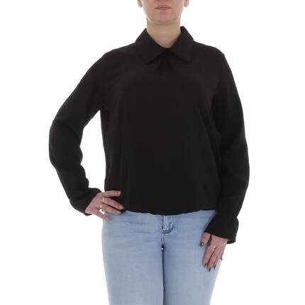 Damen Bluse von Metrofive Gr. XL/XXL - black