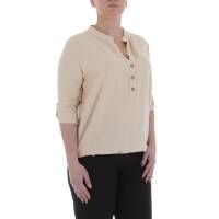 Damen Bluse von Metrofive - beige