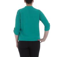 Damen Bluse von Metrofive - petrol