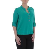 Damen Bluse von Metrofive - petrol