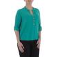 Damen Bluse von Metrofive - petrol