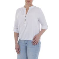 Damen Bluse von Metrofive - white