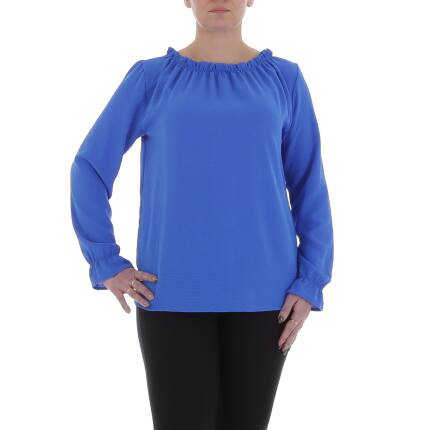 Damen Bluse von Metrofive Gr. M/L - blue