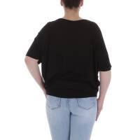 Damen T-Shirt von Metrofive - black