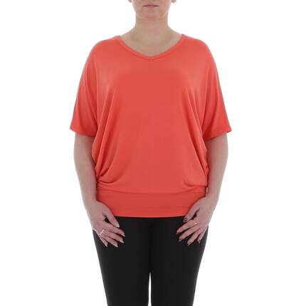 Damen T-Shirt von Metrofive Gr. L/XL - coral