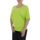 Damen T-Shirt von Metrofive - neongreen