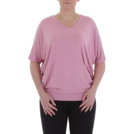 Damen T-Shirt von Metrofive Gr. L/XL - rose