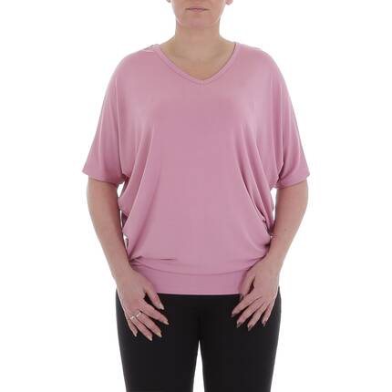 Damen T-Shirt von Metrofive Gr. L/XL - rose