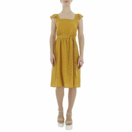 Damen Sommerkleid von AOSEN Gr. S/36 - senf