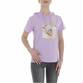 Damen T-Shirt von AOSEN - lila