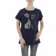 Damen T-Shirt von AOSEN Gr. XL/42 - DK.blue