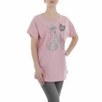 Damen T-Shirt von AOSEN - rose