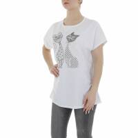 Damen T-Shirt von AOSEN - white