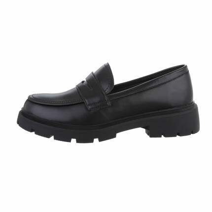 Damen Slipper - black Gr. 37