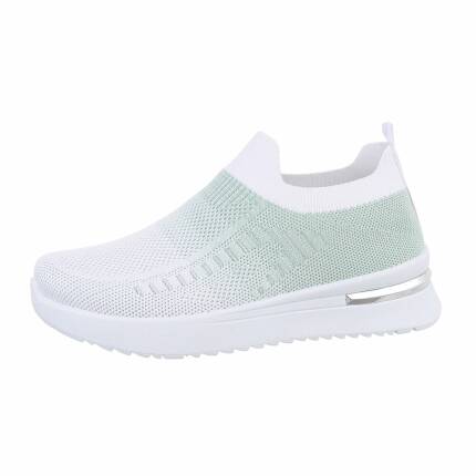 Damen Low-Sneakers - green Gr. 38