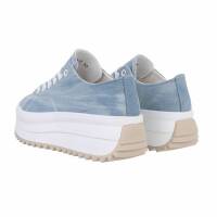 Damen Low-Sneakers - blue