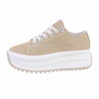 Damen Low-Sneakers - khaki