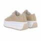 Damen Low-Sneakers - khaki