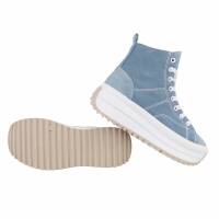 Damen High-Sneakers - blue