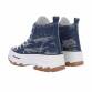 Damen High-Sneakers - dblue