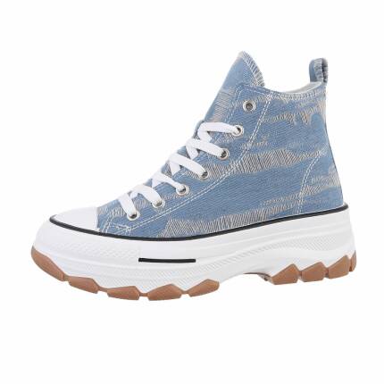 Damen High-Sneakers - lblue