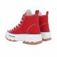 Damen High-Sneakers - red