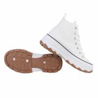 Damen High-Sneakers - white