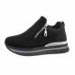 Damen Low-Sneakers - black