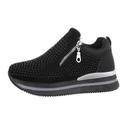 Damen Low-Sneakers - black Gr. 41