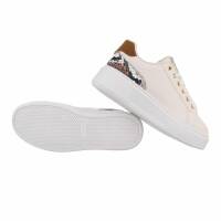 Damen Low-Sneakers - beige