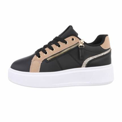 Damen Low-Sneakers - black