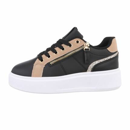 Damen Low-Sneakers - black Gr. 36