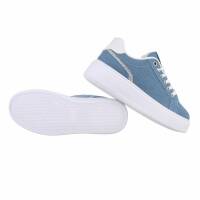 Damen Low-Sneakers - denimblue