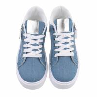 Damen Low-Sneakers - denimblue