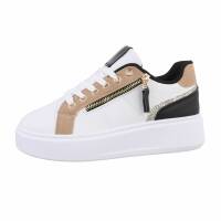 Damen Low-Sneakers - whiteblack