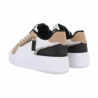 Damen Low-Sneakers - whiteblack