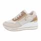 Damen High-Sneakers - beige