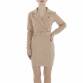 Damen Minikleid von Emma&Ashley Gr. S/36 - taupe