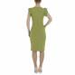 Damen Minikleid von Metrofive - green