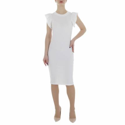 Damen Minikleid von Metrofive Gr. S/36 - white