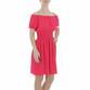 Damen Minikleid von Metrofive - fuchsia